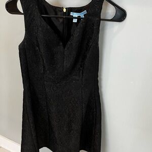 Draper James Elegant Black Lace Dress